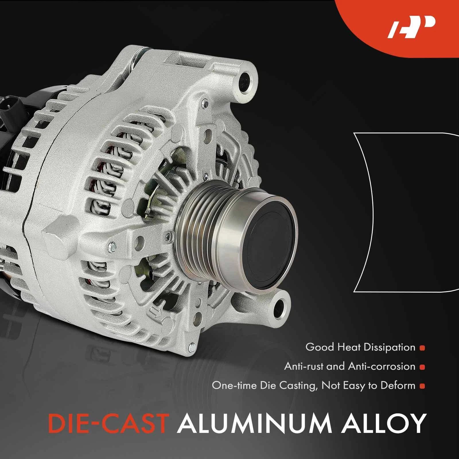 Alternator for Jeep Wrangler Gladiator (2018-2023) 240A