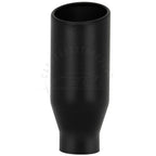 4" Inlet 6" Outlet 15" Long Black Stainless Steel Exhaust Tip for Trucks