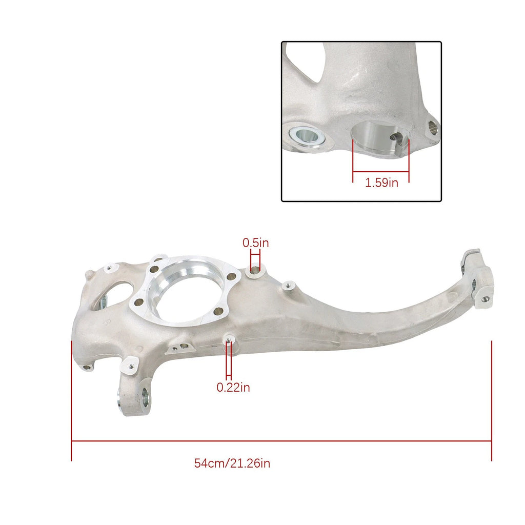 Front Right Steering Knuckle for Audi A4 A5 A6 A7 Q5 (2010–2018)