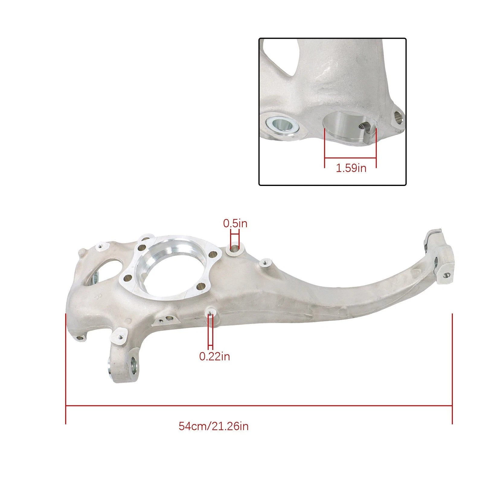 Front Right Steering Knuckle for Audi A4 A5 A6 A7 Q5 (2010–2018)