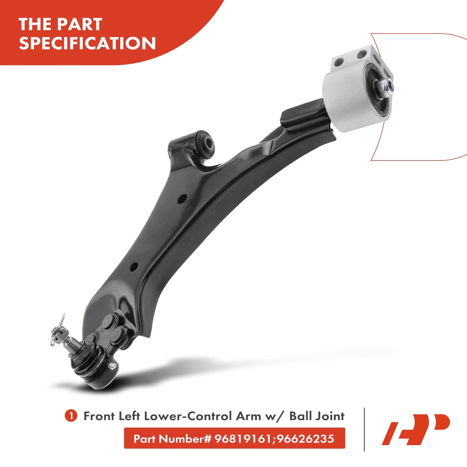 2X Front Lower Control Arm with Ball Joint for Chevy Saturn Suzuki