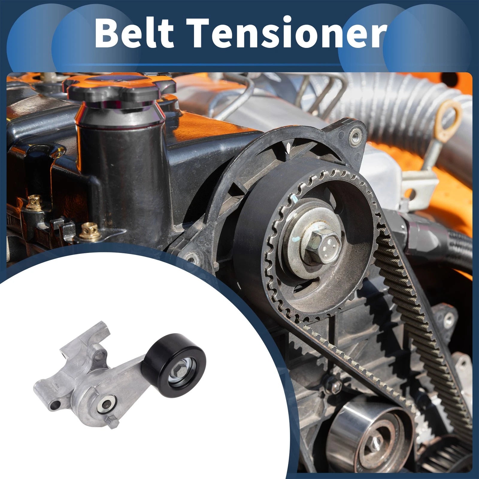 Belt Tensioner for Toyota Tacoma (2004–2015) No. 166200C030 Metal