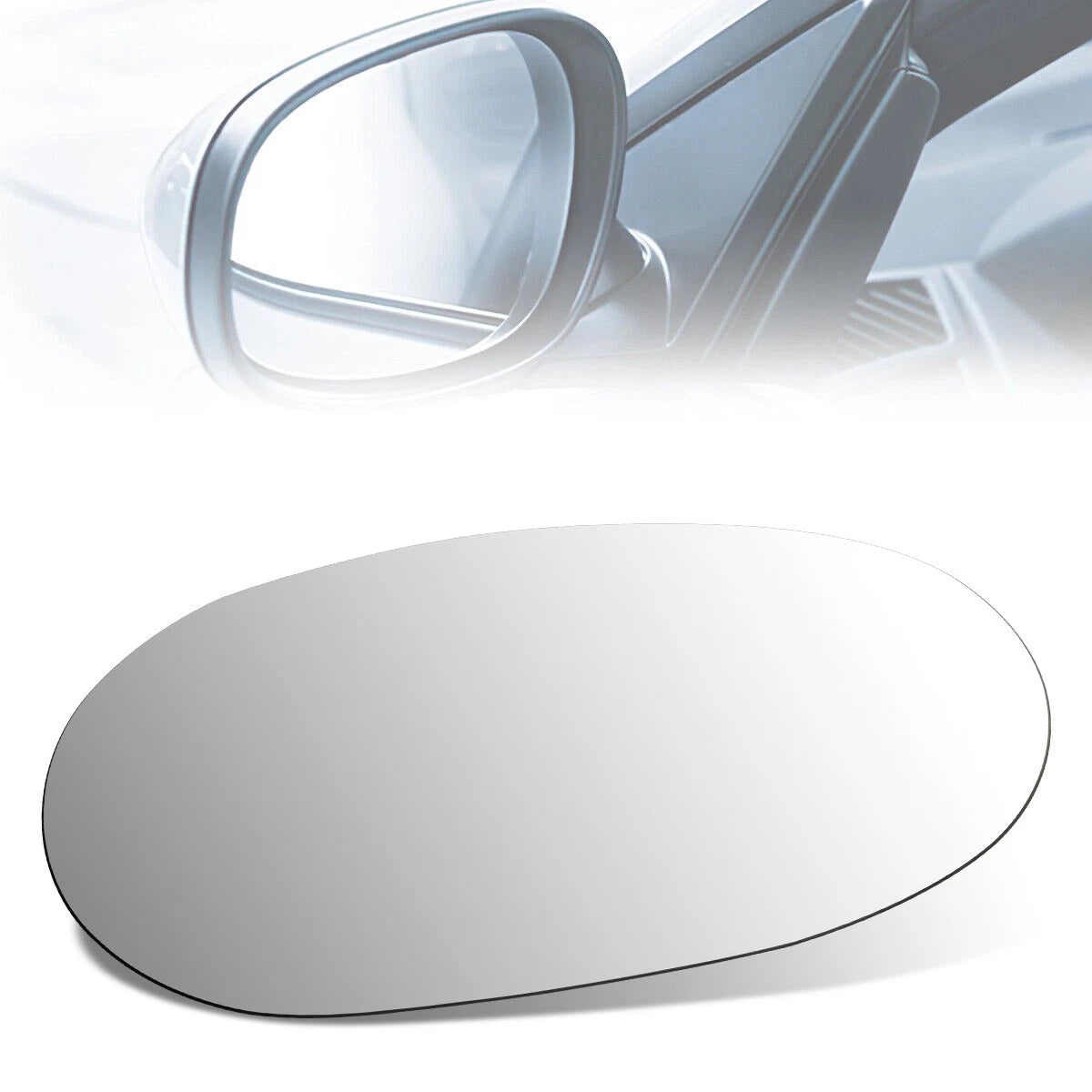 Passenger Right Side View Door Mirror Glass Convex for Aurora Riviera (1995–1999)