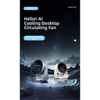 USB Rechargeable Fan for Office Bedroom (Energy Efficient)