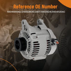 Alternator for Jeep Grand Cherokee 4.7L V8, Liberty 3.7L (2002) 56041693AD