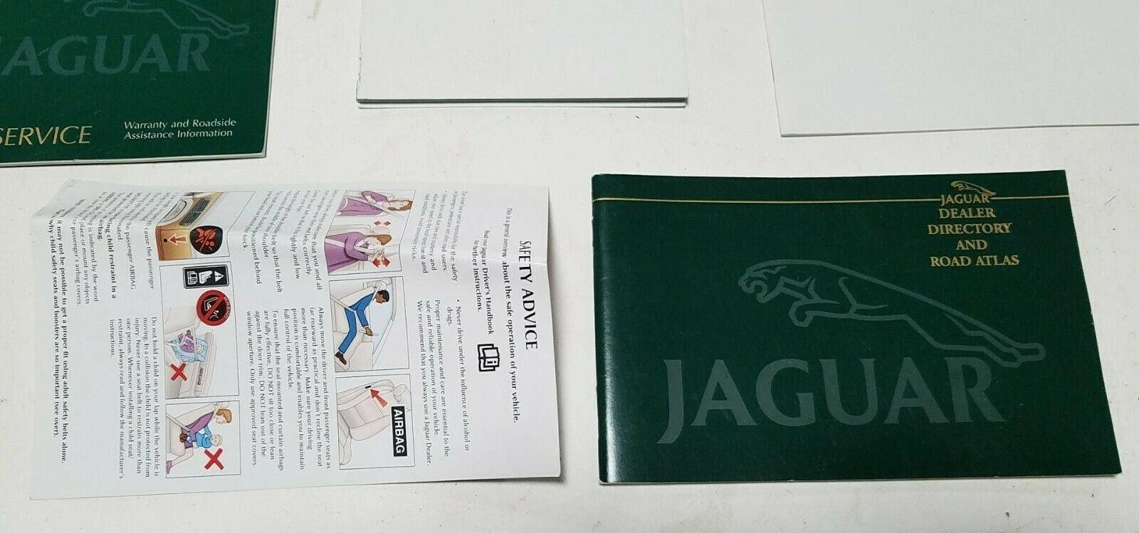 Owner Manuals Kit for Jaguar X-TYPE V6 2.5L 3.0L (2002)