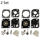 2X Carburetor Repair Kit for Zama RB-115 (C1U-W18, C1U-W18A, C1U-W24)