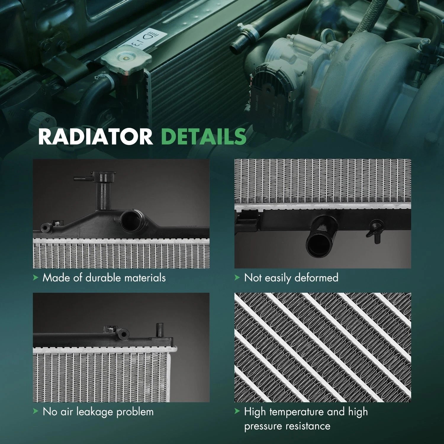 Radiator for Mitsubishi Outlander (2014–2019)