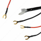 LED Work Light Bar Wiring Harness with Switch Relay for 12V (2017-2027)