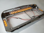 Headlight Bezel with Visor and Clear Lens LED Turn Signal for Dual 4x6 (2001–2007)