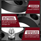 Set of 4 Wheel Adapters 5x120 to 5x114.3 (1.25", 32mm Thick)