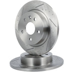 Rear Drilled Slotted Brake Rotors for Buick Encore (2013–2022)