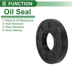 Oil Seal   - NBR Rubber 30x70x12mm