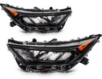 Headlight Assembly for Toyota RAV4 (2019–2021) Black Housing Clear Lens
