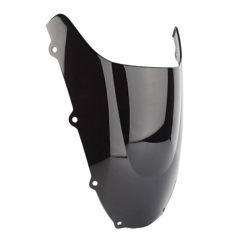 Double Bubble Windshield for Kawasaki Ninja ZX9R (1998–1999) Black