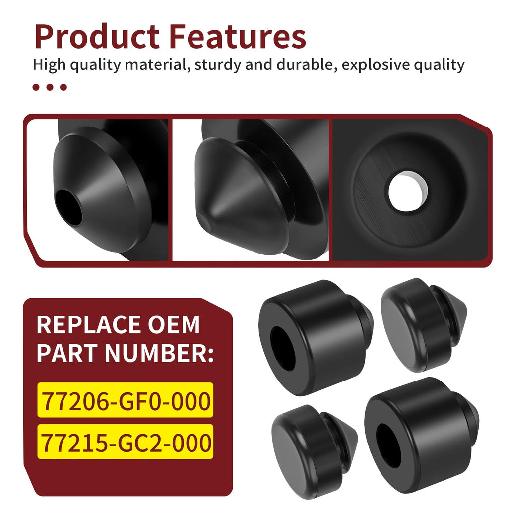 Seat Cushion Rubber for Honda TRX90X/TRX90EX (2007–2024)
