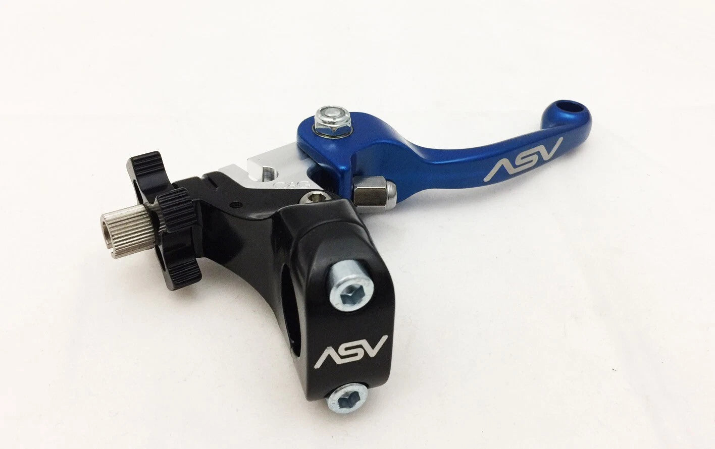 ASV Shorty Blue F3 Cable Brake Lever Perch for Honda CRF 70F 80F 110F (2007–2023)