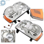 Headlight Assembly for Grand Cherokee (2005–2007) Halogen, Driver & Passenger