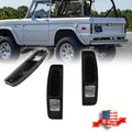 Set of 2 Smoke Tail Light Lenses for Ford Truck F100/250/350 (1967–1972)