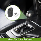 Gear Shift Knob Cover for Dodge Journey (2011–2020) Black Carbon Fiber
