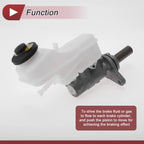 Brake Master Cylinder with Reservoir No. 4720102591 for Toyota Corolla (2009–2013)