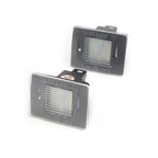 2X CAN-bus LED License Plate Lights for Mercedes GL GLK GLA GLC GLE Class (2010–2023)