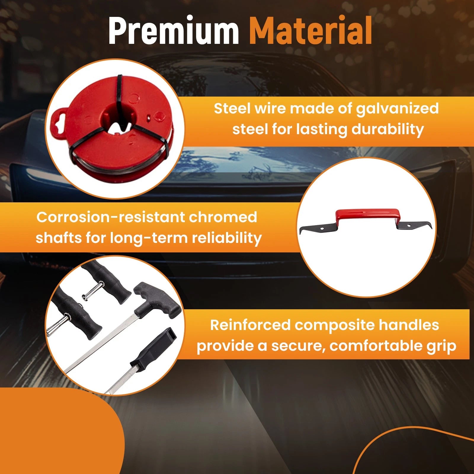 7X Windshield Removal Tool Kit for Automotive (Universal)