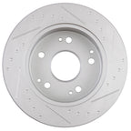 Rear Slotted Brake Rotors for Acura Integra, Honda Accord, Civic (1997–2006)