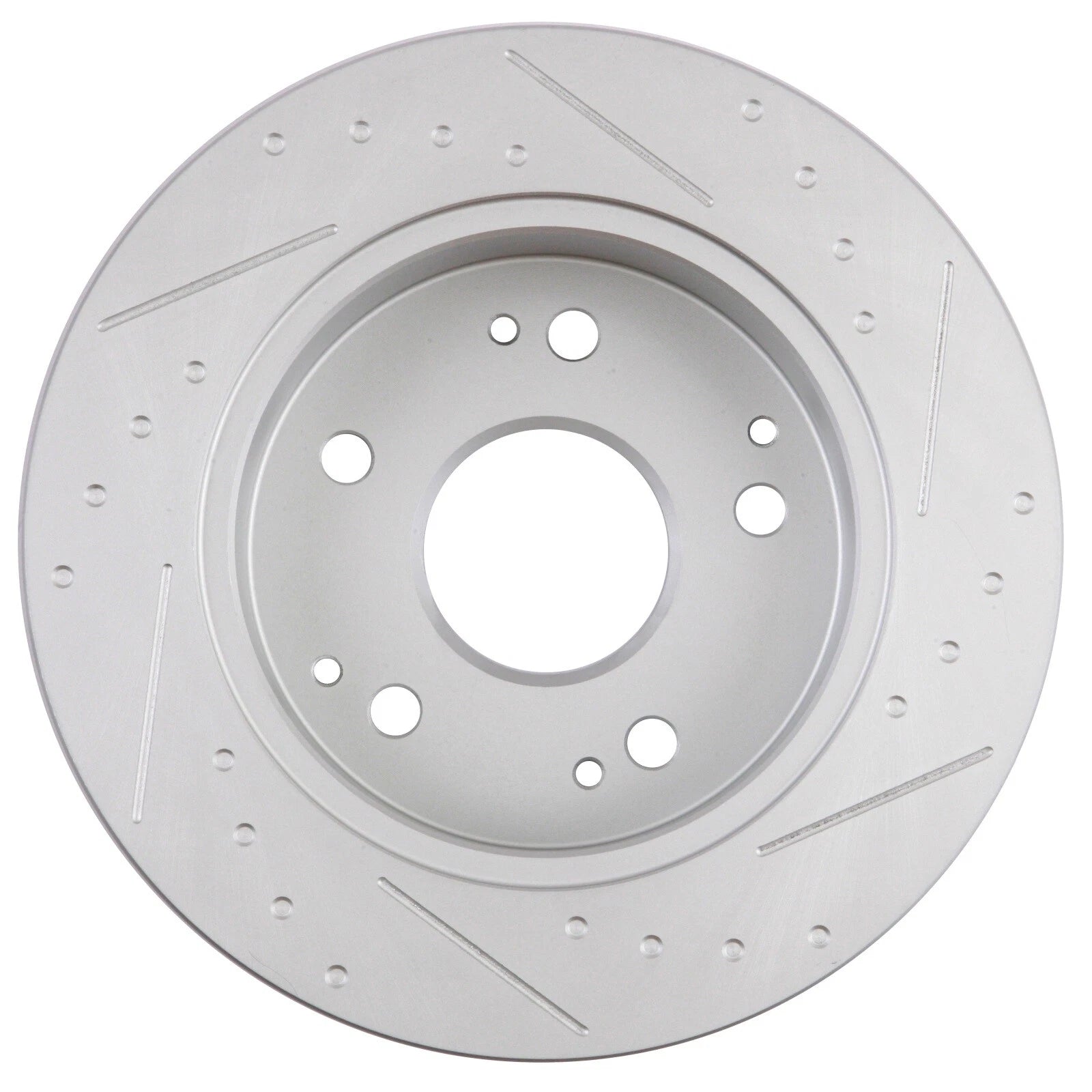 Rear Slotted Brake Rotors for Acura Integra, Honda Accord, Civic (1997–2006)