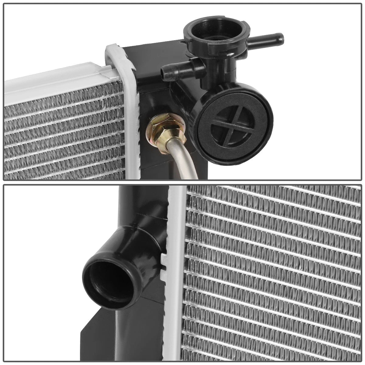 OE Aluminum Radiator for Toyota Corolla, Pontiac Vibe 2.4L (2009–2010) DPI 13049
