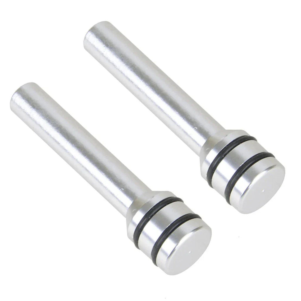 4 x Aluminium Door Latch Pin Covers for Car Interior - 49mm