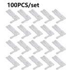 100x Nickel Plated Steel Battery Pack Welding Sheet for Spot Welder Parts