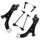 Front Lower Control Arm, Tie Rod End, Sway Bar for Equinox, Terrain (2010–2017)