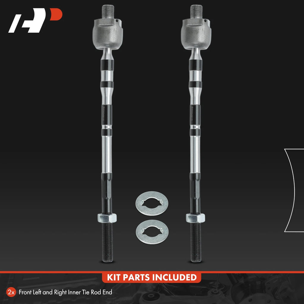 2X Front Inner Side Tie Rod End for Subaru Outback (2010-2014) Forester (2003-2008)