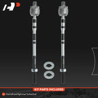 2X Front Inner Side Tie Rod End for Subaru Outback (2010-2014) Forester (2003-2008)