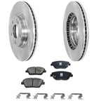 Brake Disc and Pad Kit for Kia Optima (2016) Front Left & Right