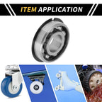 6204NR Deep Groove Ball Bearing for Scooter Skateboard (P6, 20x47x14mm)