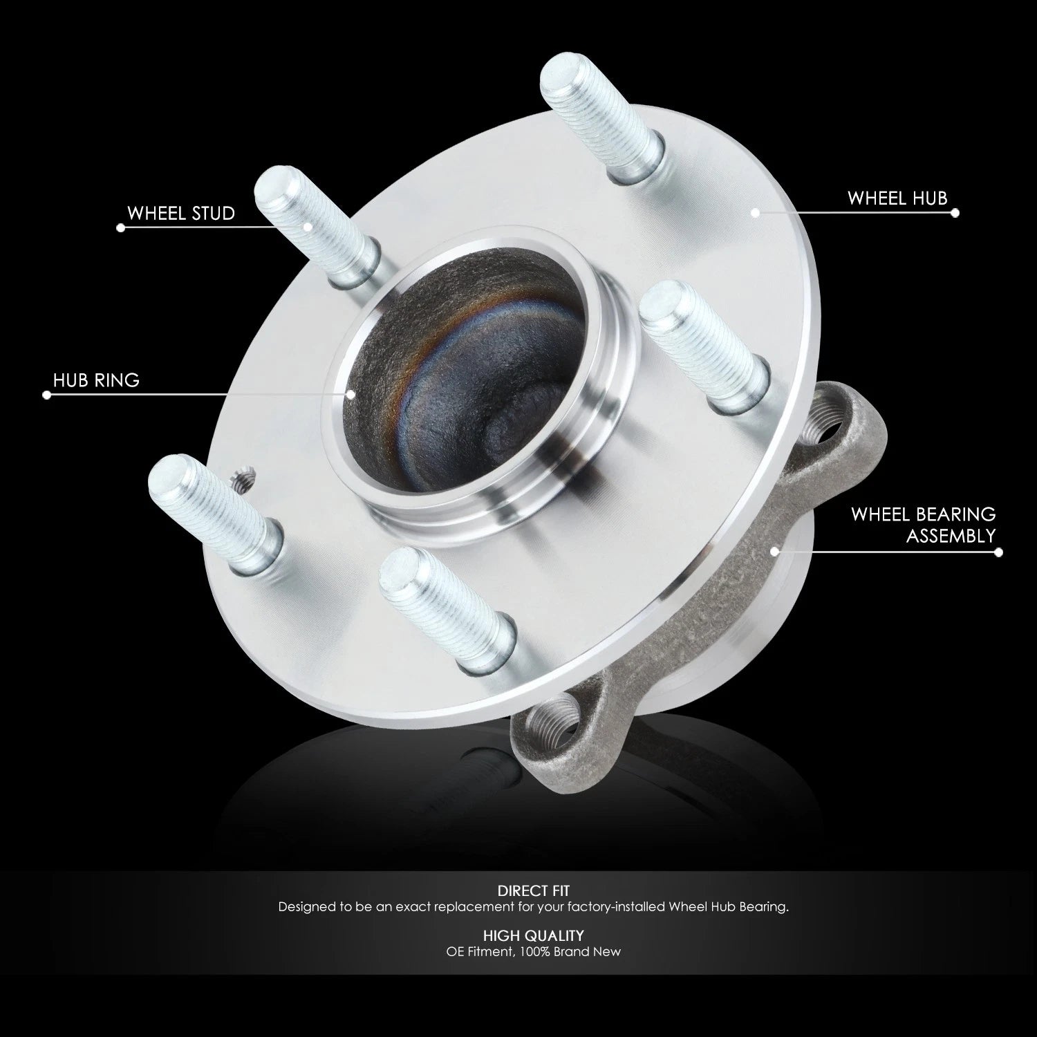 Wheel Bearing & Hub for Honda Civic Insight (2016–2020)