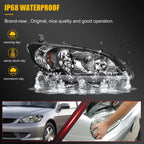 Clear Headlight Assembly for Honda Civic (2004–2005)