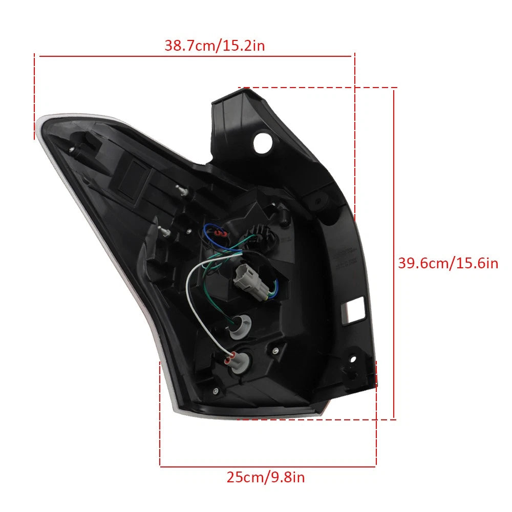 Tail Light Assembly for Subaru Forester (2017–2018) Passenger Side