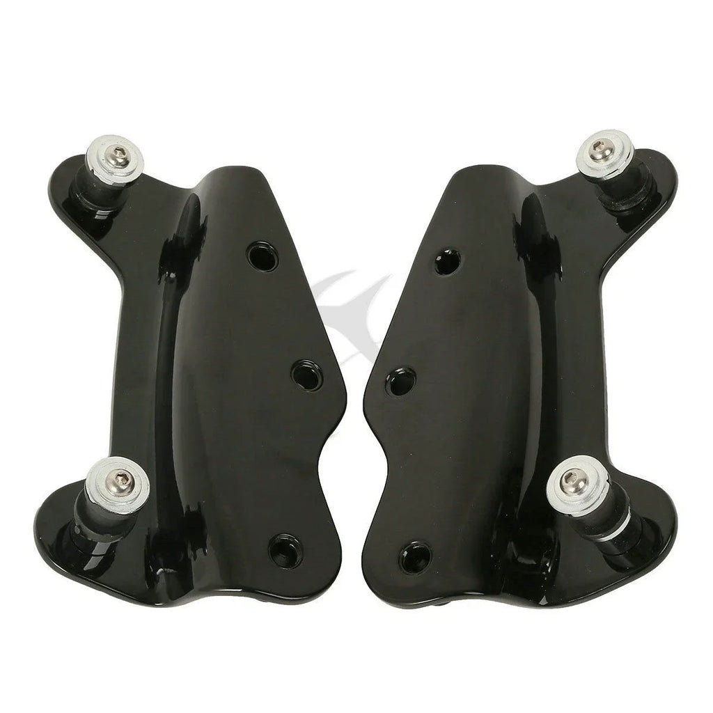 Backrest Sissy Bar Dock Hardware Luggage Rack for Harley Touring (2009-2013)
