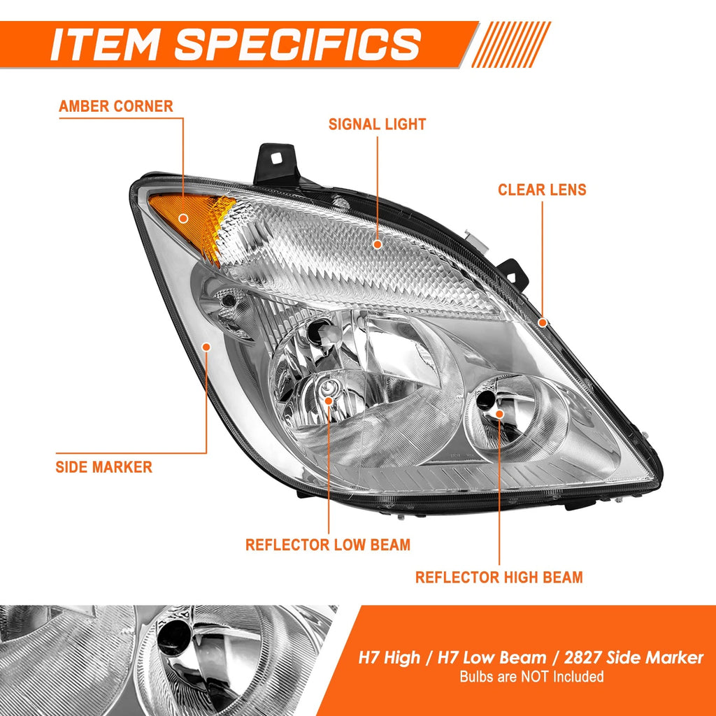 Multi-LED Fog Lights for Peterbilt 587 579 (2011–2020)