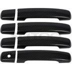 Set of 4 Door Handle Covers for Nissan Altima (2007–2013) Carbon Fiber