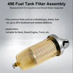 Fuel Transfer Tank Filter for Gasoline & Diesel (Water Separator)