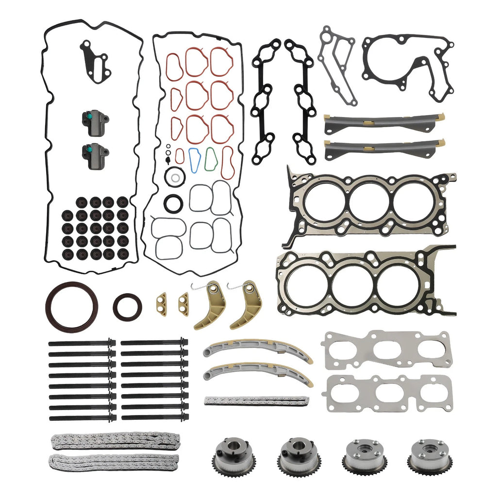 Timing Chain Cam Gears Kit for Hyundai Azera, Kia Sedona, Sorento, Cadenza (2011–2019)
