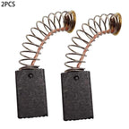 2X Replacement Carbon Brushes for Electric Motor Performance