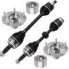 Front LH&RH CV Axle Shaft & Wheel Hub Bearing Kit for Honda Civic (2014–2015)