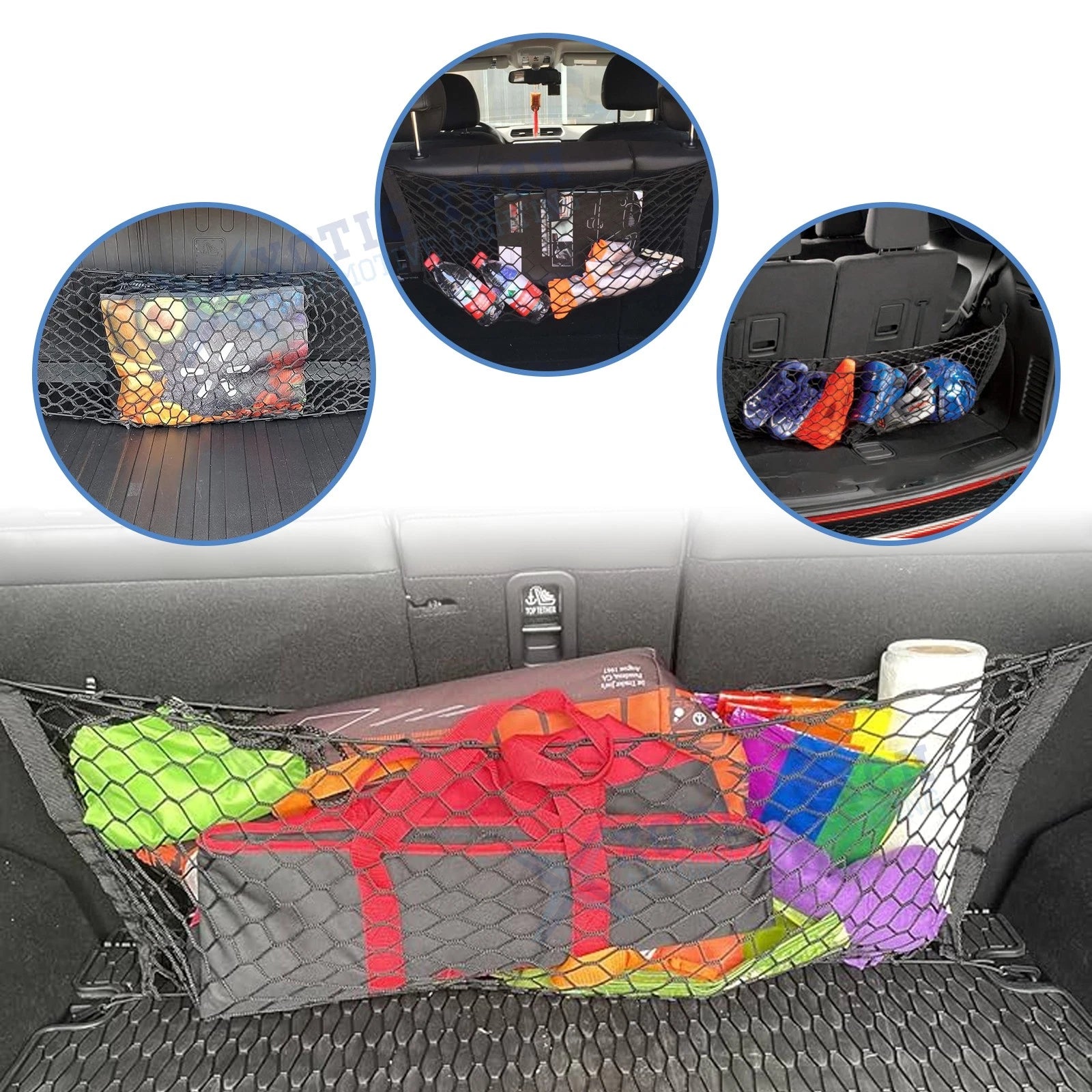 Trunk Rear Seat Organizer Cargo Net for Mazda CX-5 (2013–2025) New