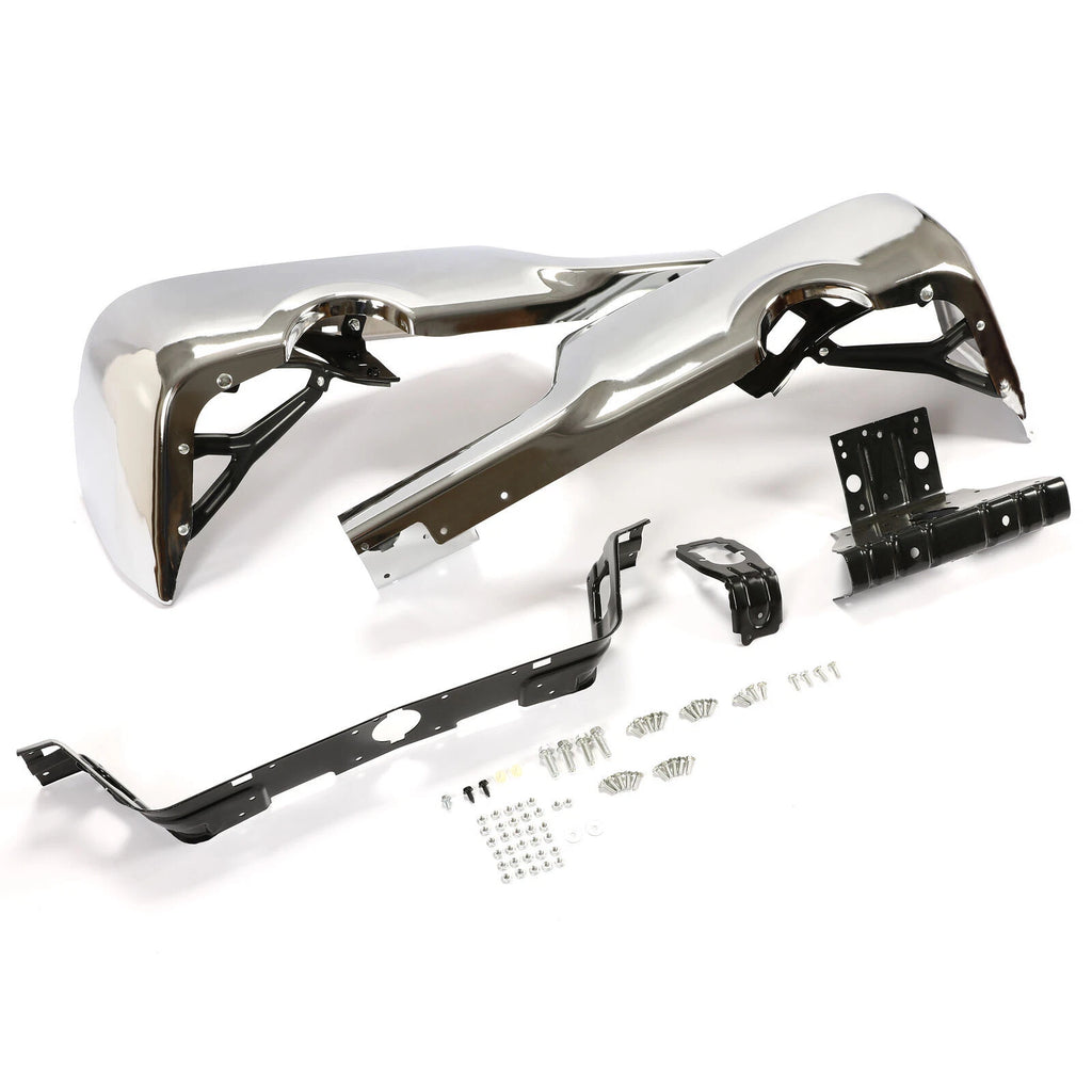 Chrome Rear Step Bumper for Dodge Ram 1500 (2009-2018)