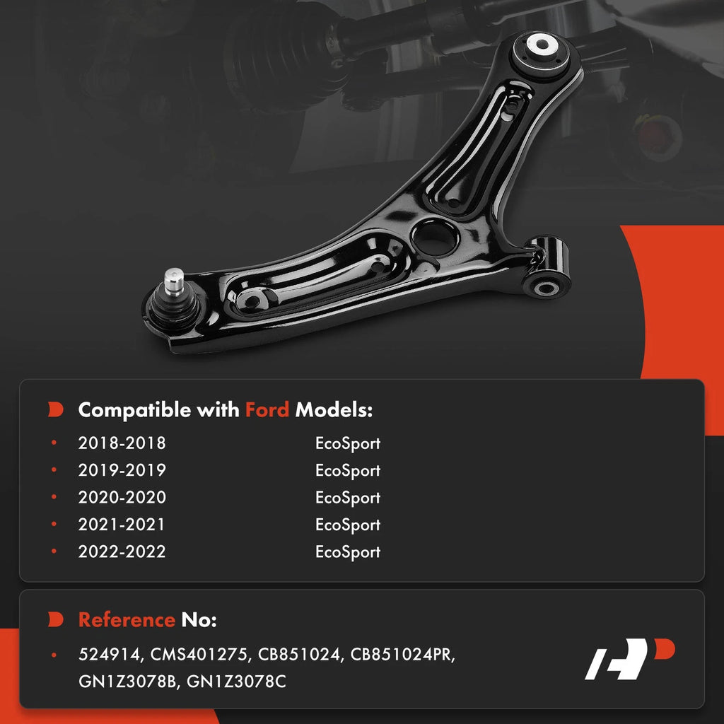 Front Right Lower Control Arm with Ball Joint for Ford EcoSport (2018–2023)